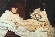 Edouard Manet Olympia painting
